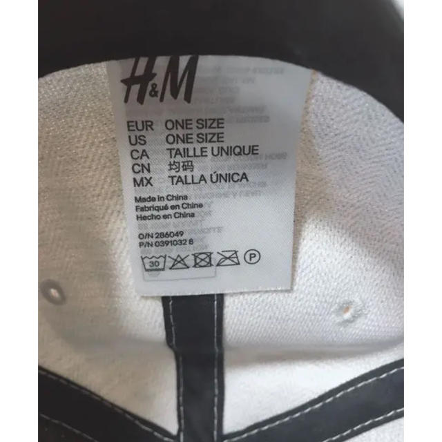 H&M(エイチアンドエム)のＨ＆Ｍ帽子 メンズの帽子(キャップ)の商品写真
