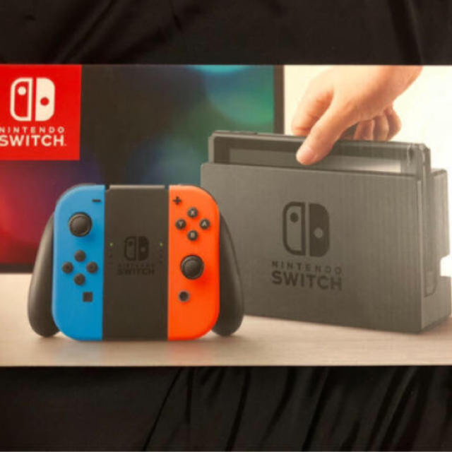 Nintendo Switch(ニンテンドースイッチ)のNintendo Switch ネオン 新品同様 エンタメ/ホビーのゲームソフト/ゲーム機本体(家庭用ゲーム機本体)の商品写真