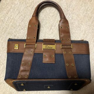 ディオール(Christian Dior) トートバッグ(レディース)(デニム)の