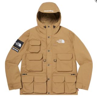 シュプリーム(Supreme)のsupreme  north face cargo jacket  gold (マウンテンパーカー)