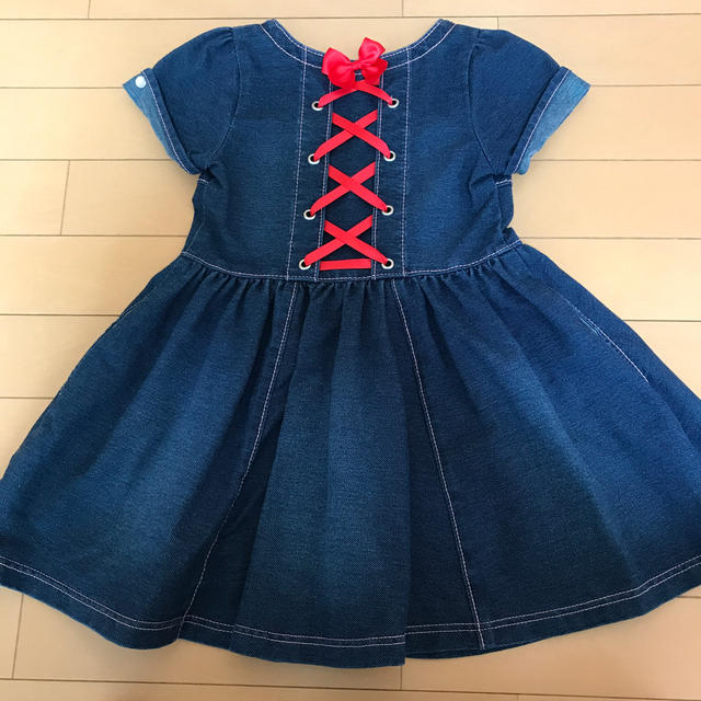 EARTHMAGIC(アースマジック)のa-chan様　専用　♡デニムワンピース♡ キッズ/ベビー/マタニティのキッズ服女の子用(90cm~)(ワンピース)の商品写真