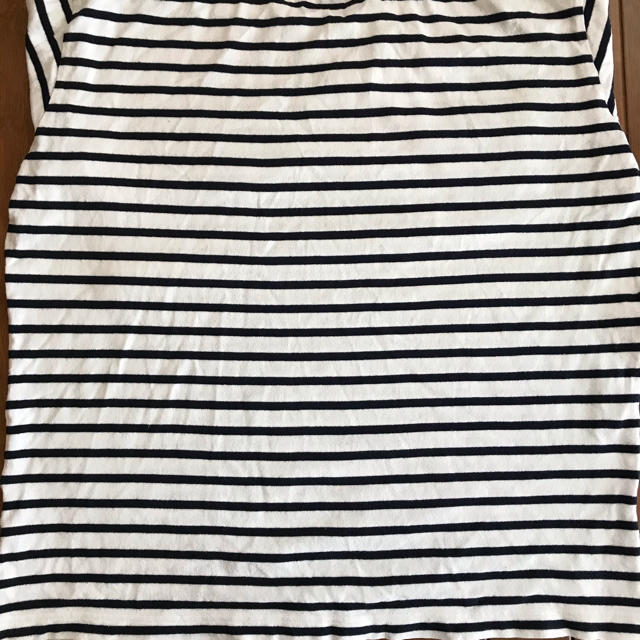 UNIQLO(ユニクロ)のぴーちゃん様専用　ユニクロ　長袖　ボーダーＴシャツ　ＸＬ メンズのトップス(Tシャツ/カットソー(七分/長袖))の商品写真