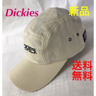 ディッキーズ(Dickies)の❣️Dickiesナイロン CAP‼️男女兼用！オフホワイト(キャップ)