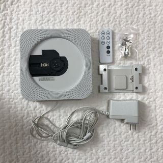 ムジルシリョウヒン(MUJI (無印良品))の壁掛式ＣＤプレーヤー 型番：ＣＰＤ‐４【不足品あり】【取説無し】(ポータブルプレーヤー)