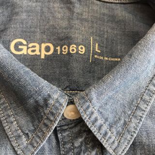 ギャップ(GAP)のgap 長袖シャツ　Ｌサイズ(シャツ)