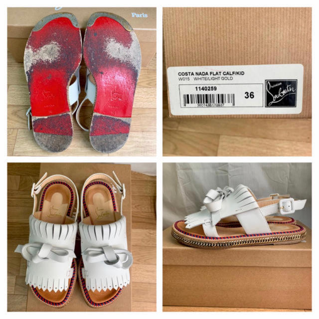 年新作 Christian Louboutin クリスチャンルブタン タッセル