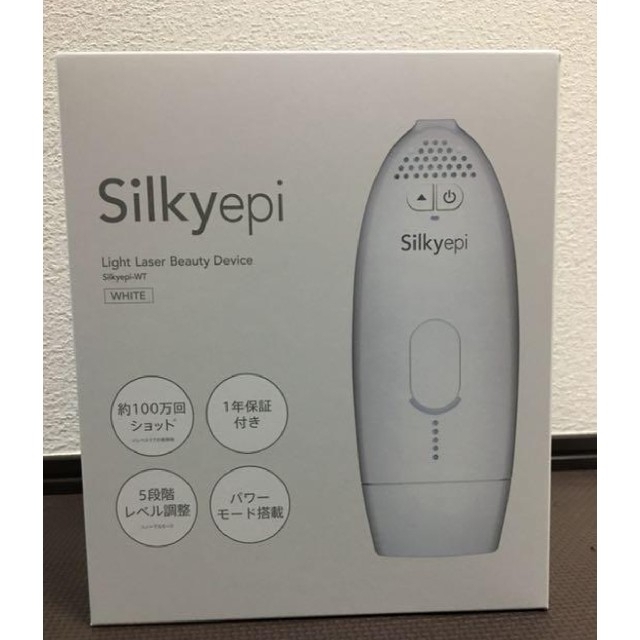 Panasonic(パナソニック)の脱毛器【Silkyepi 光美容器】ホワイト  コスメ/美容のボディケア(脱毛/除毛剤)の商品写真