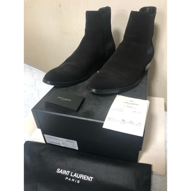 SAINT LAURENT PARIS WYATT30 CHELSEA BOOT