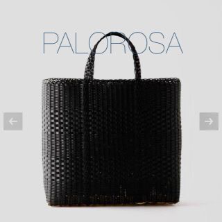 ドゥーズィエムクラス(DEUXIEME CLASSE)の新品　ドゥーズィエムクラス　PALOROSA TOTE ブラック(トートバッグ)