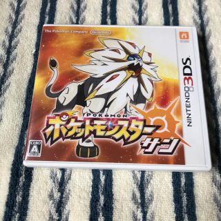 ニンテンドー3DS(ニンテンドー3DS)のポケットモンスター　サン(携帯用ゲームソフト)