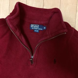 ポロラルフローレン(POLO RALPH LAUREN)のラルフローレン ハーフジップ M ワインレッド(ニット/セーター)