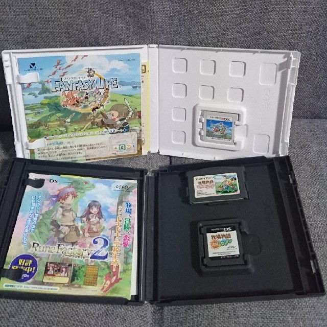 ニンテンドー3DS - ファンタジーライフ&牧場物語2本セットの通販 by