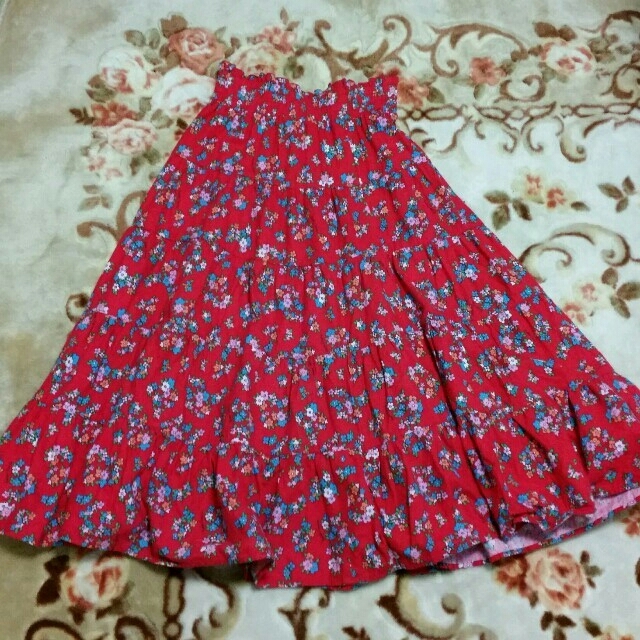 RODEO CROWNS(ロデオクラウンズ)の小花柄スカート レディースのスカート(ロングスカート)の商品写真
