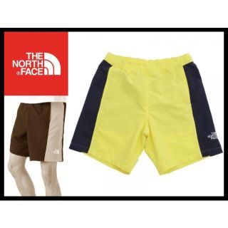 ザノースフェイス(THE NORTH FACE)のLサイズ 新品 ノースフェイス 18SS 水陸両用 スプラッシュ ショーツ 黄紺(ショートパンツ)