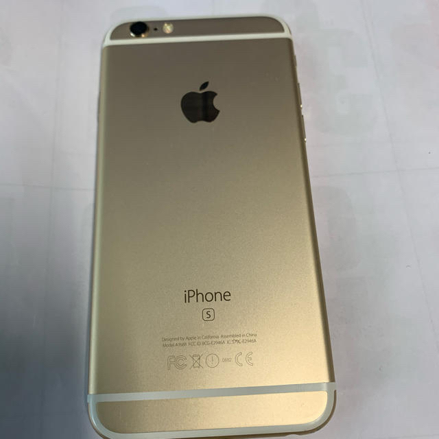 Apple(アップル)の☆最終価格☆iPhone 6s Gold 128 GB Softbank スマホ/家電/カメラのスマートフォン/携帯電話(携帯電話本体)の商品写真