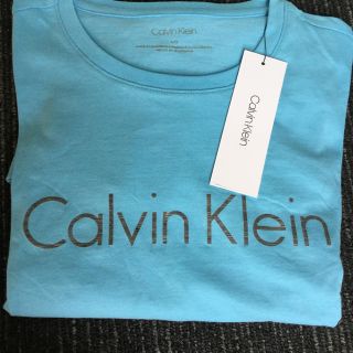 カルバンクライン(Calvin Klein)のCalvin Kevin 新品メンズ　Tシャツ ブルー L(Tシャツ/カットソー(半袖/袖なし))