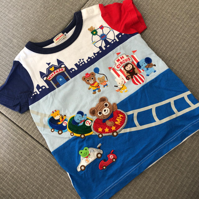 ミキハウス テーマパーク Tシャツ 90 MIKIHOUSE プッチー