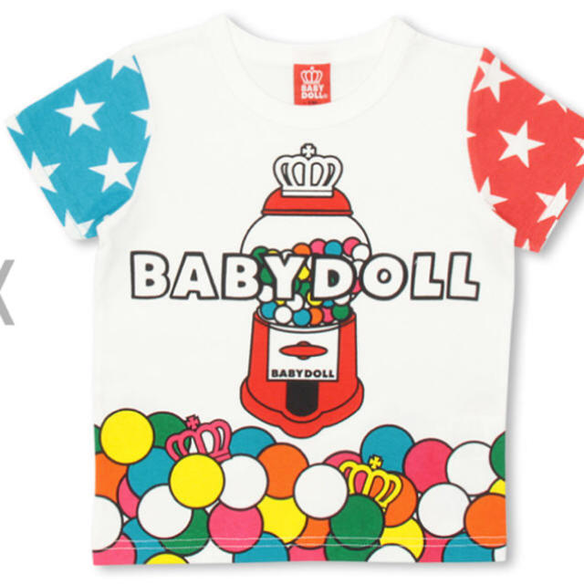 BABYDOLL(ベビードール)のBABYDOLL❁⃘Tシャツ キッズ/ベビー/マタニティのベビー服(~85cm)(Ｔシャツ)の商品写真