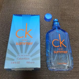 シーケーカルバンクライン(ck Calvin Klein)のck one summer 2017 香水 100ml 箱あり(香水(男性用))