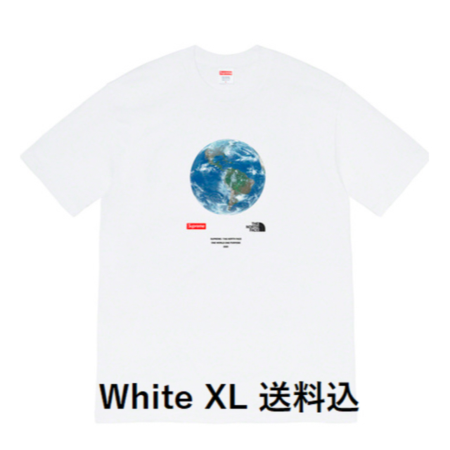 Supreme The North Face One World Tee 送料込 - Tシャツ/カットソー