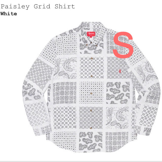 トップスPaisley Grid Shirt