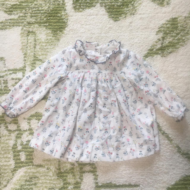 PETIT BATEAU(プチバトー)のプチバトー　ワンピース　12m キッズ/ベビー/マタニティのベビー服(~85cm)(ワンピース)の商品写真