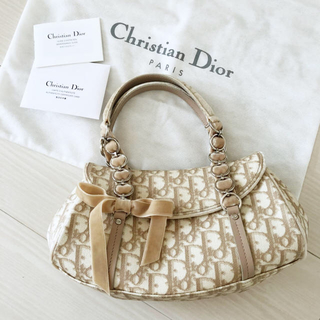 クリスチャンディオール(Christian Dior)のレディーディオール  DIOR ロマンティック　chesty トロッター バッグ(ハンドバッグ)