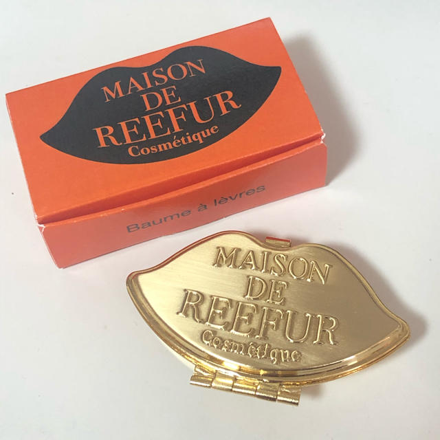 Maison de Reefur(メゾンドリーファー)のメゾンドリーファー　リップケース　ピルケース　gold コスメ/美容のコスメ/美容 その他(その他)の商品写真