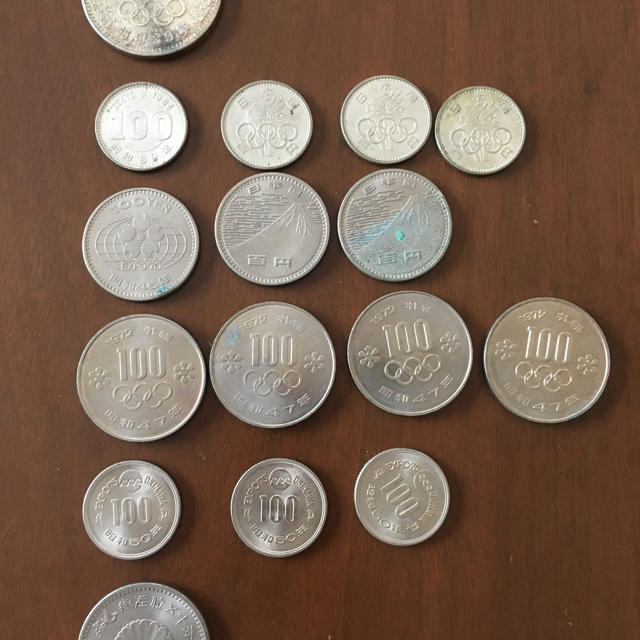 昭和　記念硬貨6種類　　16枚点セット