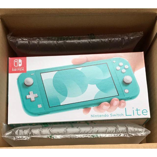 Nintendo Switch - 新品 nintendo switch lite 本体 ターコイズ 送料込