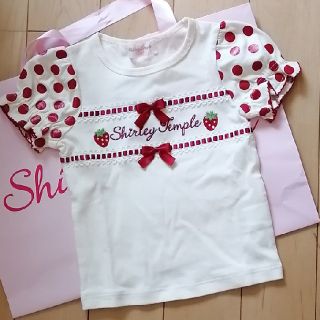 シャーリーテンプル(Shirley Temple)の新品　シャーリーテンプル　いちごpt　T　100(Tシャツ/カットソー)