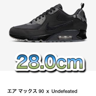 ナイキ(NIKE)のエアマックス90 X UNDEFEATED 28.0cm(US10.0)(スニーカー)