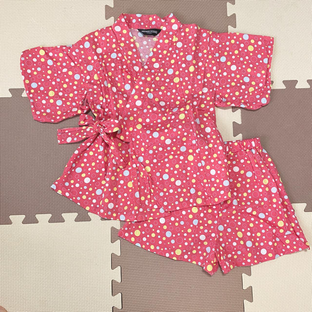 MICHIKO LONDON(ミチコロンドン)の女の子甚平　100 キッズ/ベビー/マタニティのキッズ服女の子用(90cm~)(甚平/浴衣)の商品写真