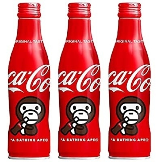 コカ・コーラ 2020 BAPE　マイロデザイン ボトル 250ml 3本