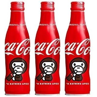 アベイシングエイプ(A BATHING APE)のコカ・コーラ 2020 BAPE　マイロデザイン ボトル 250ml 3本(その他)