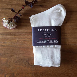 ヤエカ(YAECA)のnico様専用　REFTFOLK   silk100% socks  新品未使用(ソックス)