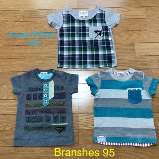 ブランシェス(Branshes)の95 100 男の子 Tシャツ 夏服 まとめ売り アーノルドパーマー(Tシャツ/カットソー)