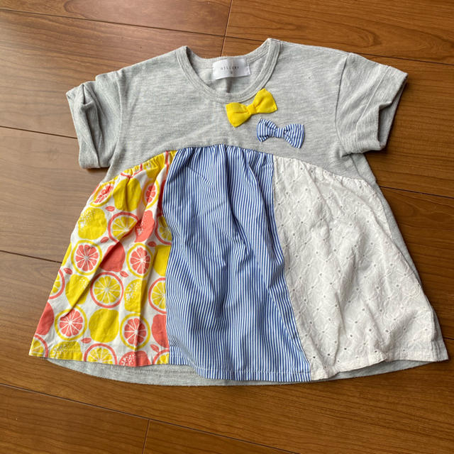 WILL MERY(ウィルメリー)の100cm 半袖Tシャツ キッズ/ベビー/マタニティのキッズ服女の子用(90cm~)(Tシャツ/カットソー)の商品写真