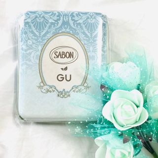 ジーユー(GU)の【新品未使用】GU×SABONの初コラボ💚ノベルティー💚(ノベルティグッズ)