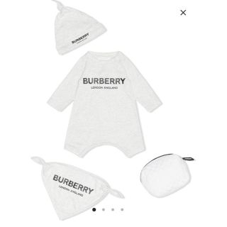 バーバリー(BURBERRY)のバーバリー　ロンパースセット(ロンパース)