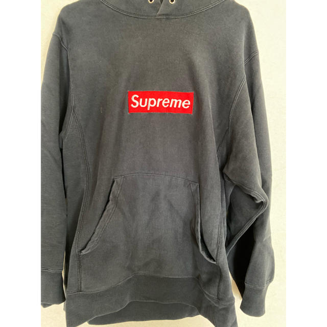 希少　supreme 初期　box logo パーカートップス