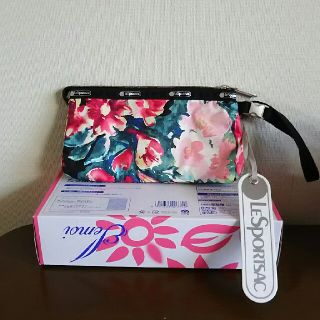 レスポートサック(LeSportsac)のレスポートサック エッセンシャルコレクション リストレット 花柄 (ポーチ)