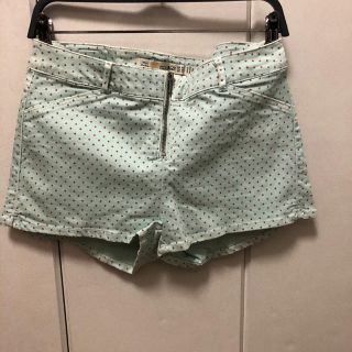 ザラ(ZARA)のショートパンツ　ミントドット(ショートパンツ)