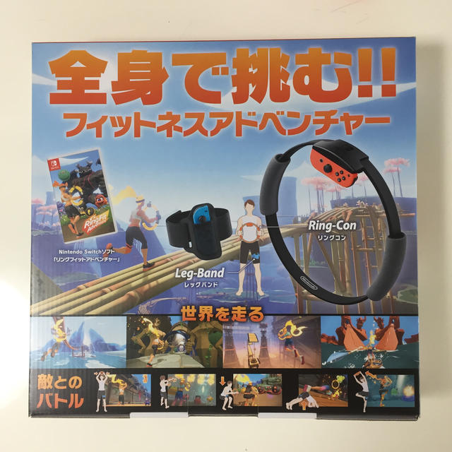 任天堂(ニンテンドウ)のリングフィット アドベンチャー Switch エンタメ/ホビーのゲームソフト/ゲーム機本体(家庭用ゲームソフト)の商品写真