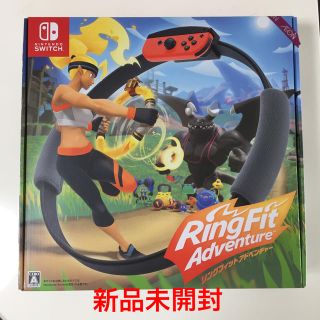 ニンテンドウ(任天堂)のリングフィット アドベンチャー Switch(家庭用ゲームソフト)