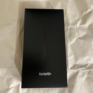 サムスン(SAMSUNG)の楽天モバイル Galaxy Note10+ (plus) Aura Black(スマートフォン本体)