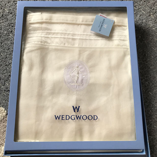 ウェッジウッド(WEDGWOOD)のwedgwood ウエッジウッド 白エプロン(収納/キッチン雑貨)