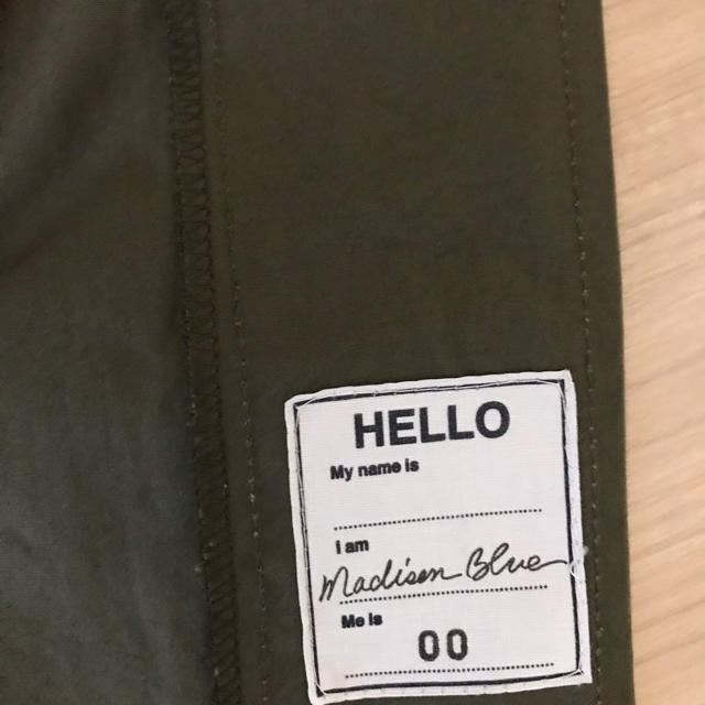 マディソンブルー サファリジャケット 00 新品 MADISONBLUE サファリジャケット 00