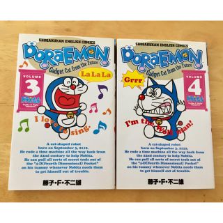 【English Comics】Doraemon ドラえもん3.4巻 日本語訳付(少年漫画)