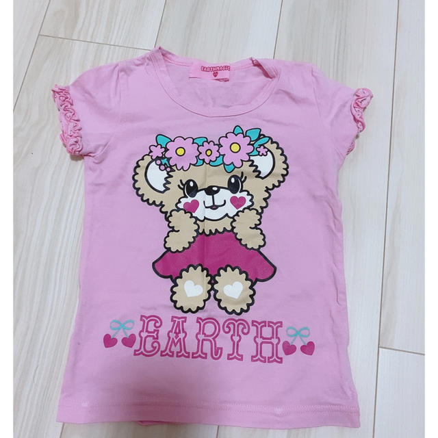 EARTHMAGIC(アースマジック)のアースマジック♡Tシャツ 120 キッズ/ベビー/マタニティのキッズ服女の子用(90cm~)(Tシャツ/カットソー)の商品写真